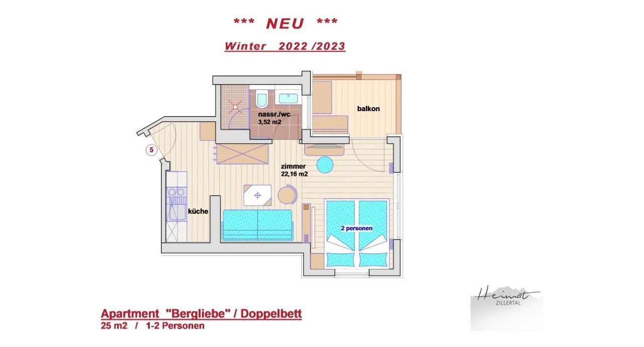 Heimat Apartments - Zillertal Gerlos Εξωτερικό φωτογραφία